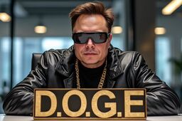 Elon Musk à la tête du département DOGE