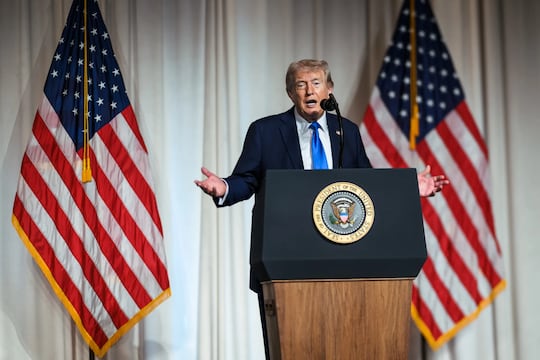 Donald Trump à la Maison Blanche.