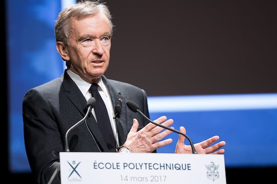 Bernard Arnault à l'école polytechnique