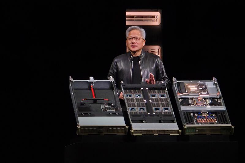 Nvidia GTC 2026 - Vera CPU tray